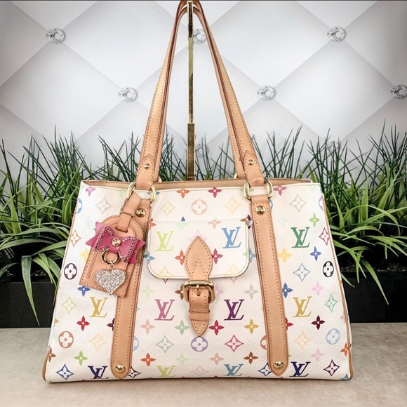 SOLD Louis Vuitton Aurelia MM White Monogram - Picture 3 of 14